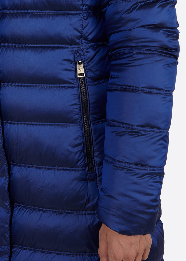 Women's down jacket ZOE Cobalto