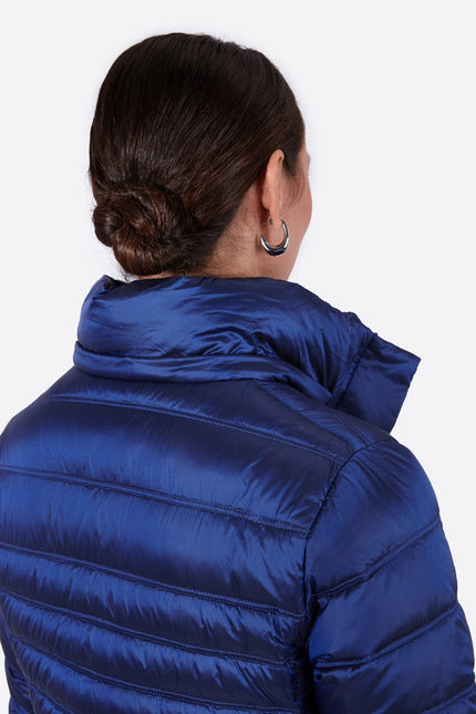 Women's down jacket ZOE Cobalto