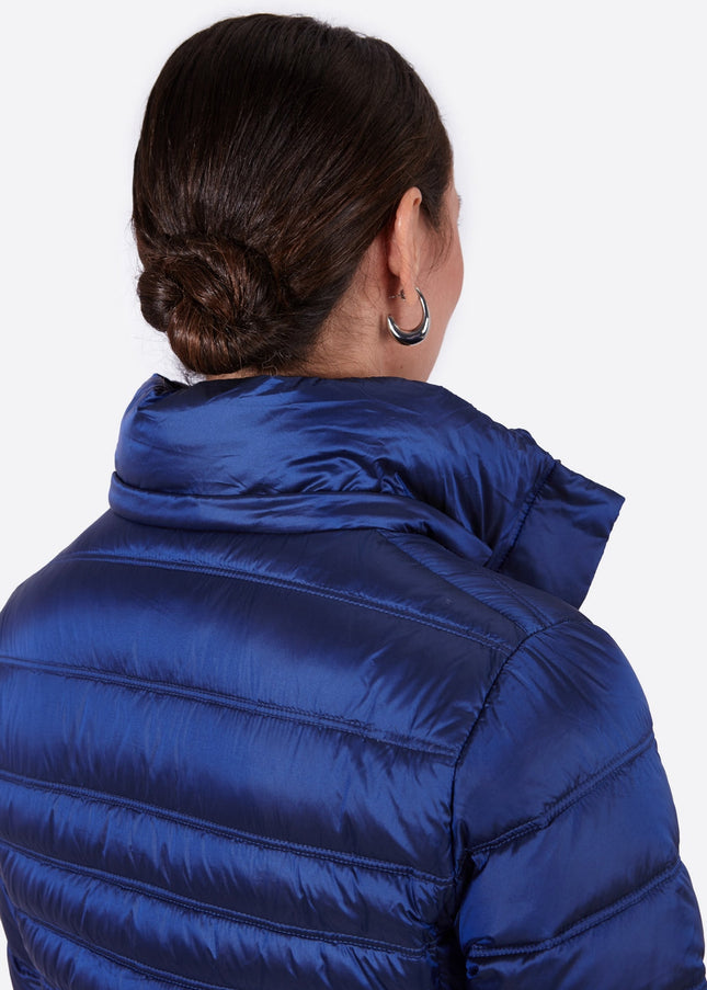 Women's down jacket ZOE Cobalto