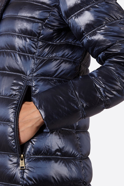 Women's down jacket ZOE Klein Blue