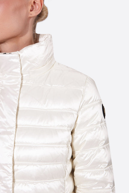 Women's down jacket ZOE Nacre