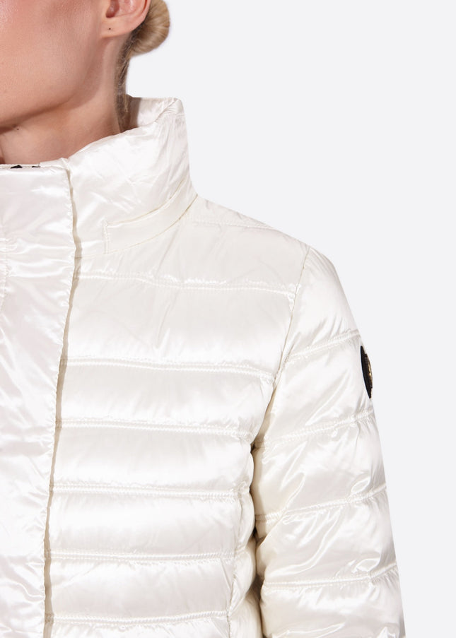 Women's down jacket ZOE Nacre