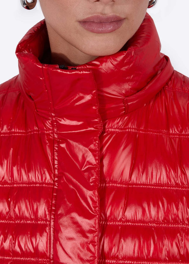 Women's down jacket ZOE Red