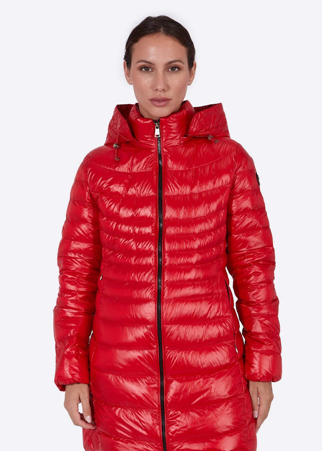 Women's down jacket ZOE Red