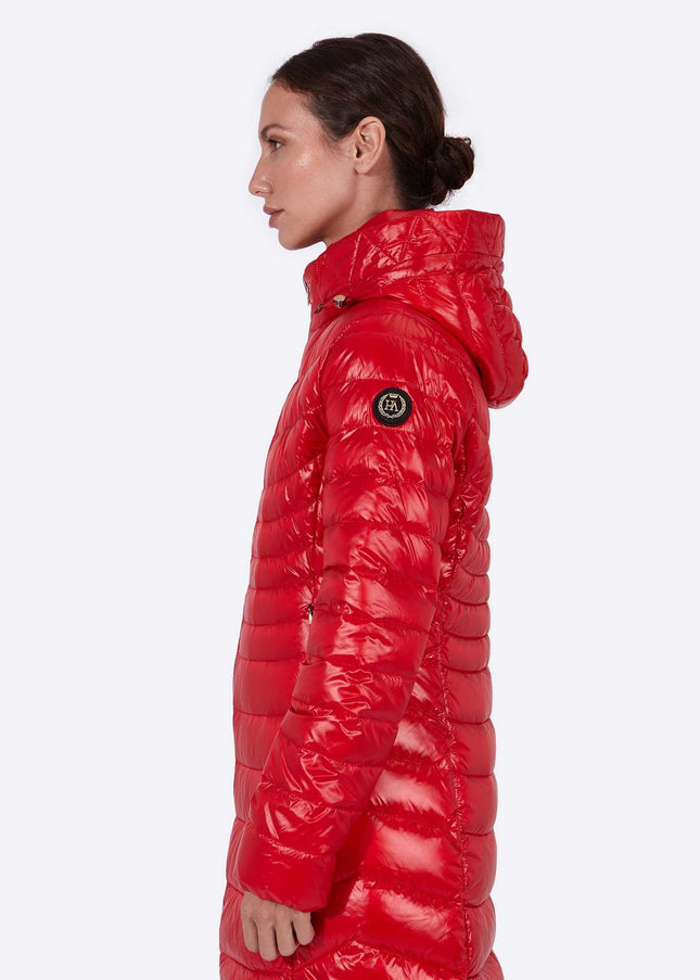 Women's down jacket ZOE Red