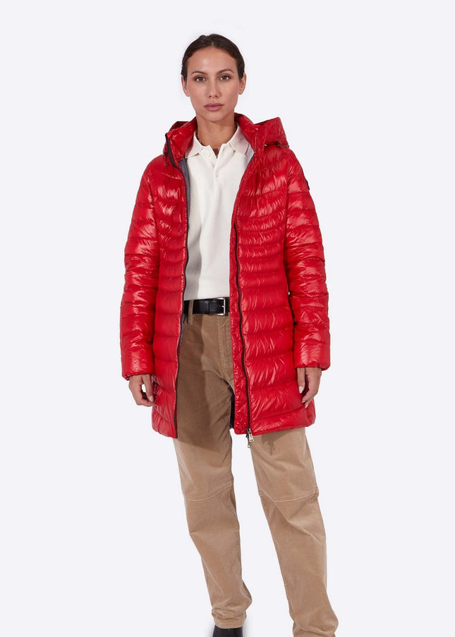 Women's down jacket ZOE Red