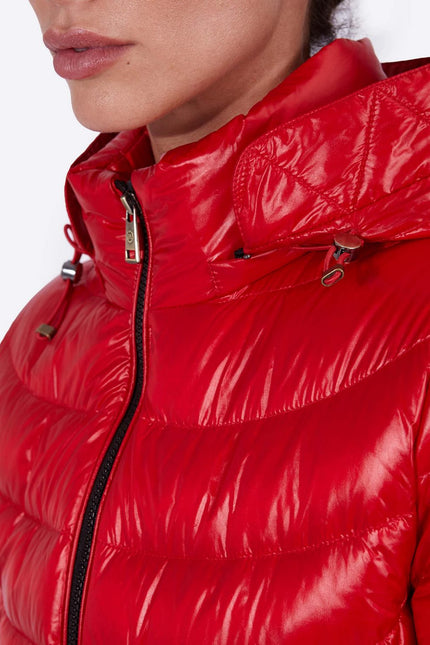 Women's down jacket ZOE Red