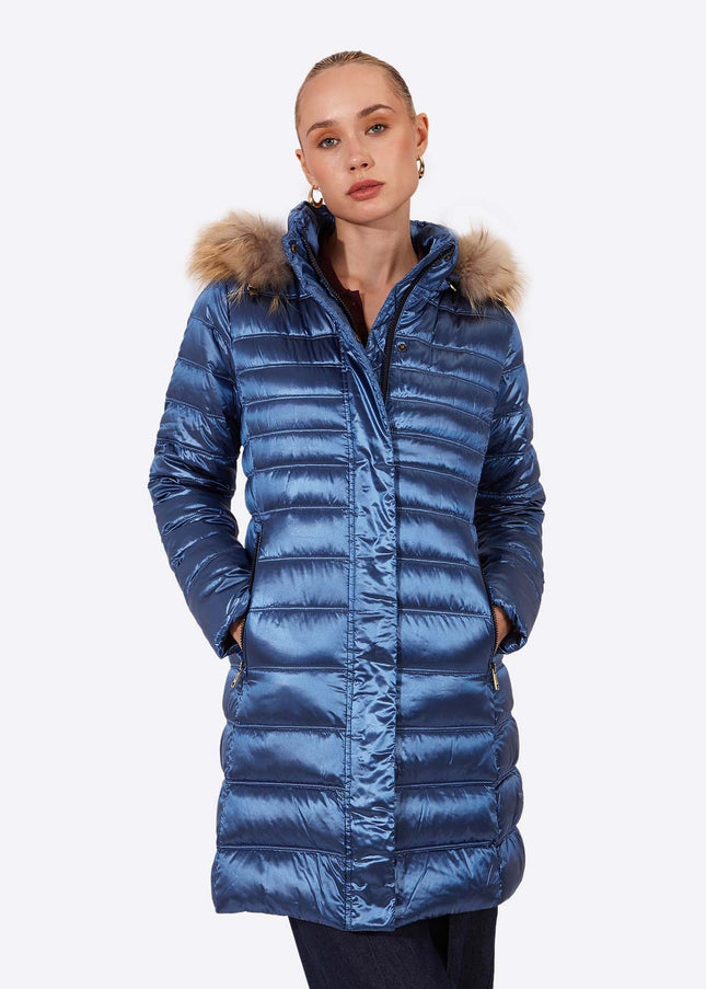 Women's down jacket ZOE Sapphire