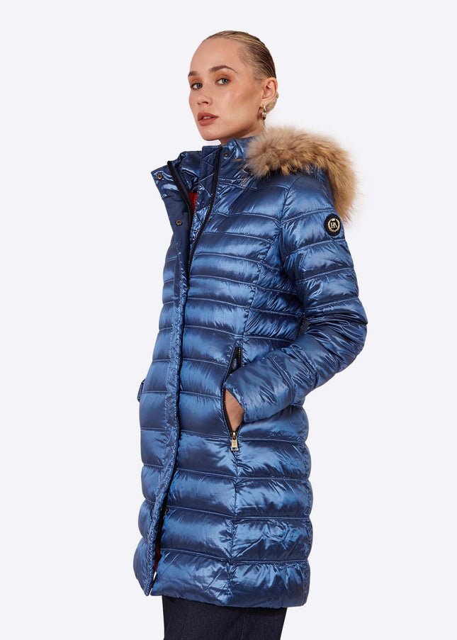 Women's down jacket ZOE Sapphire