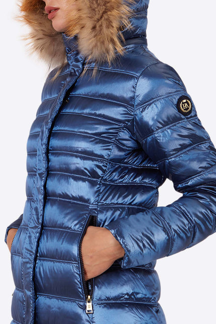 Women's down jacket ZOE Sapphire