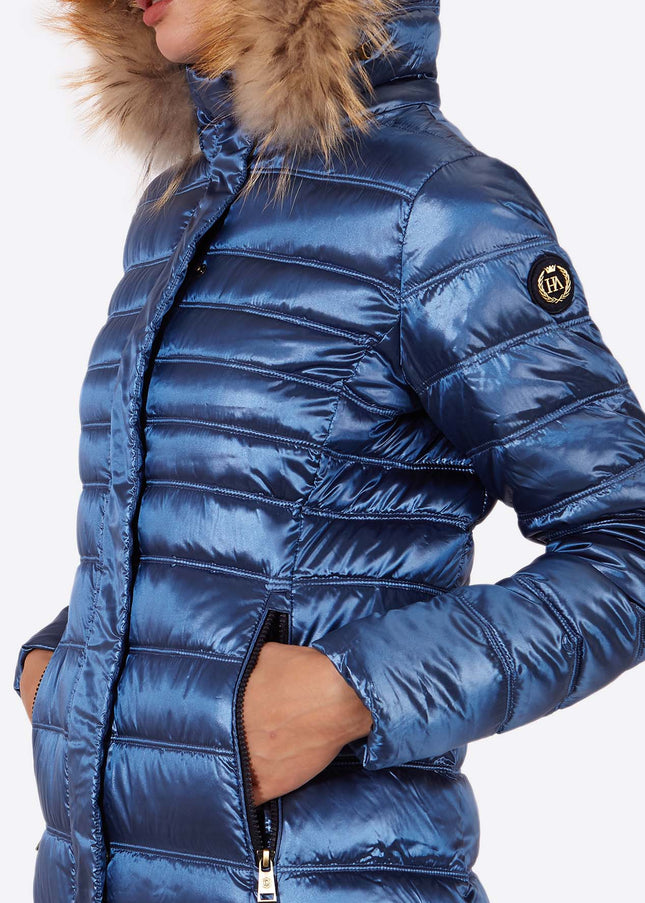 Women's down jacket ZOE Sapphire