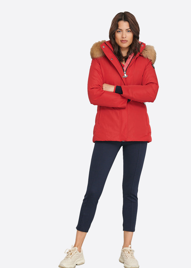 Women's parka HOLLYWOOD  Rojo