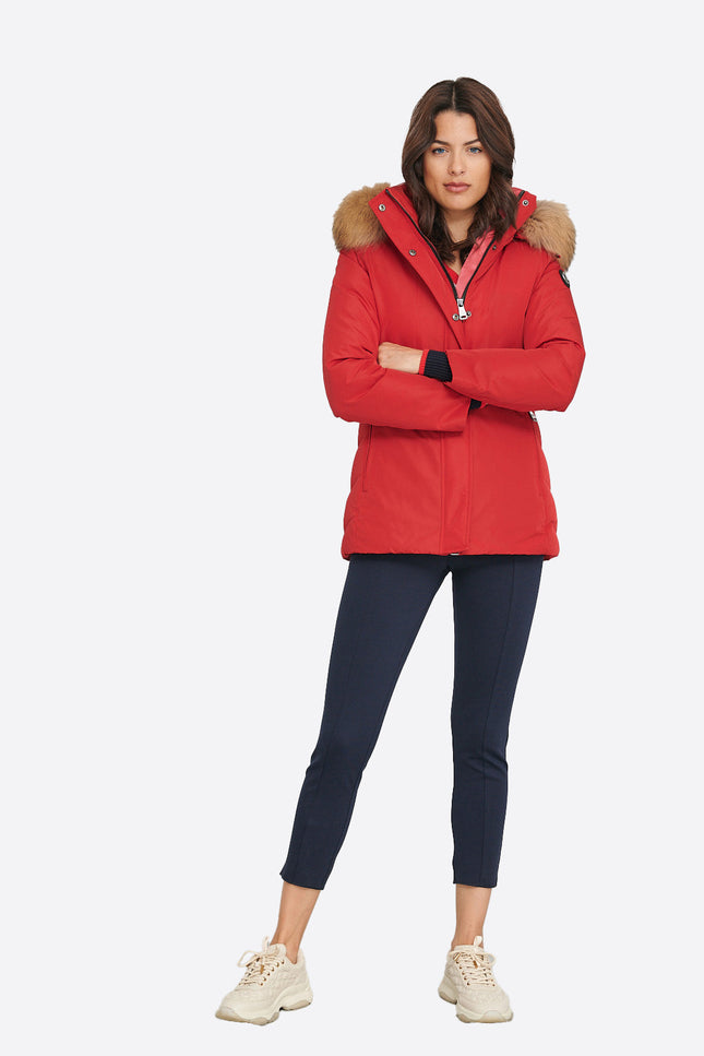 Women's parka HOLLYWOOD  Rojo