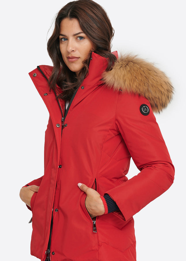 Women's parka HOLLYWOOD  Rojo