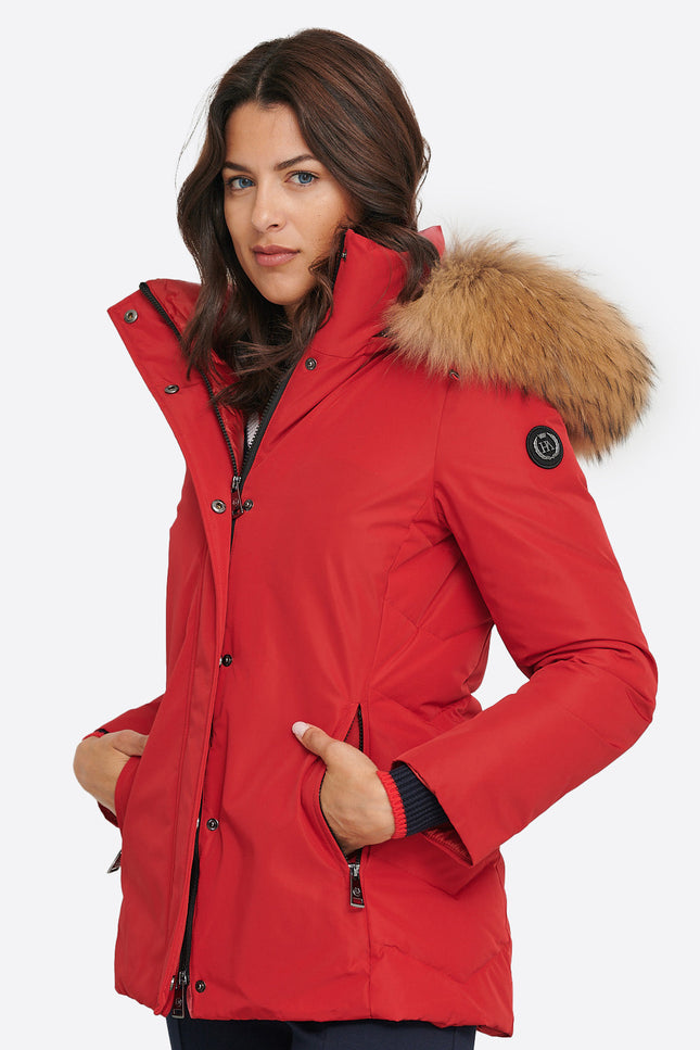 Women's parka HOLLYWOOD  Rojo