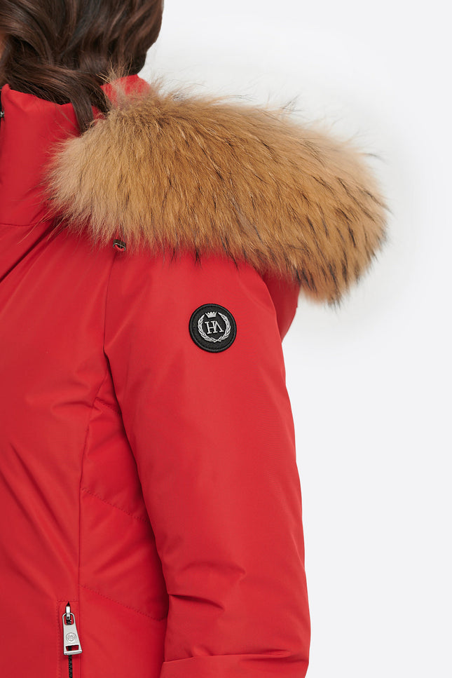 Women's parka HOLLYWOOD  Rojo