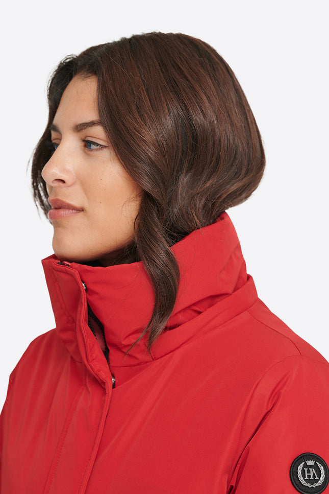 Women's parka HOLLYWOOD  Rojo