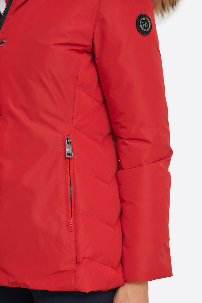 Women's parka HOLLYWOOD  Rojo