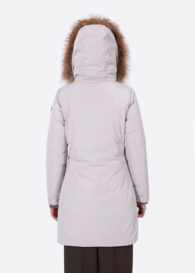 Women's parka SNOWFALL Gris Perla