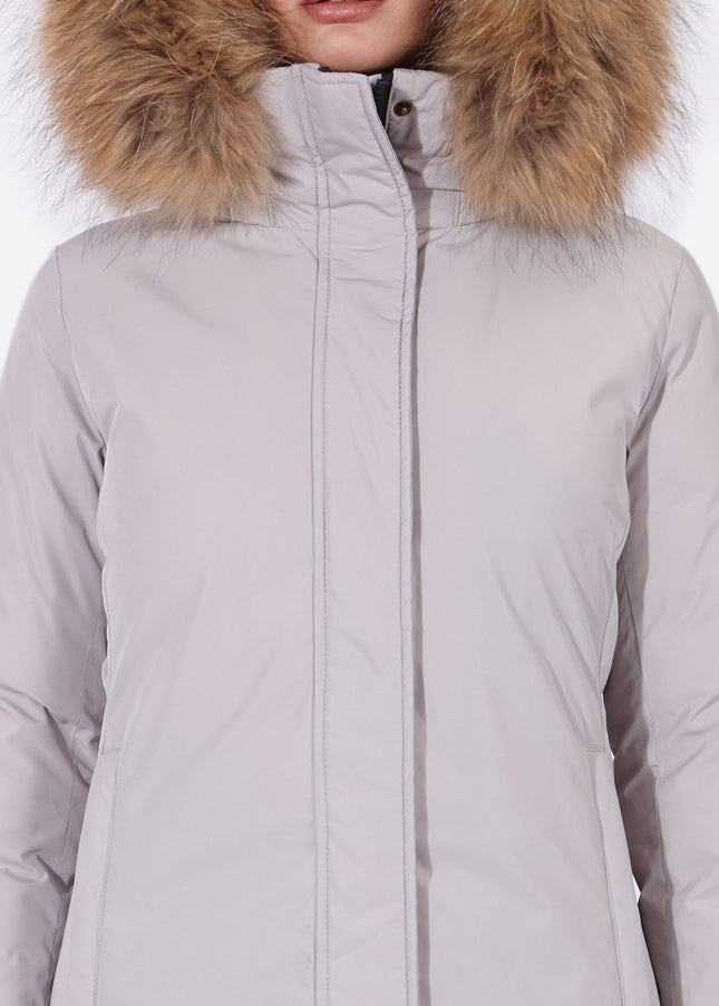 Women's parka SNOWFALL Gris Perla