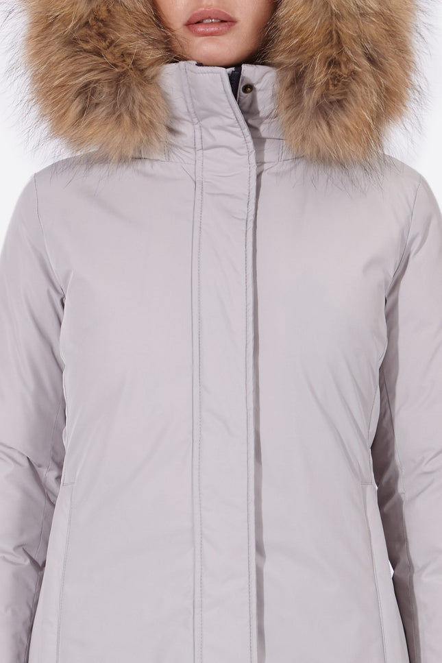 Women's parka SNOWFALL Gris Perla