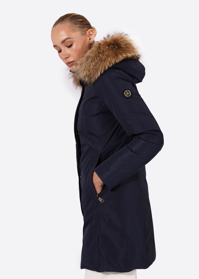 Women's parka SNOWFALL Ink Blue