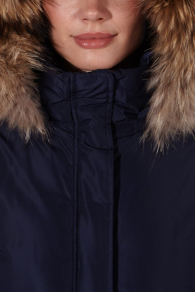 Women's parka SNOWFALL Ink Blue