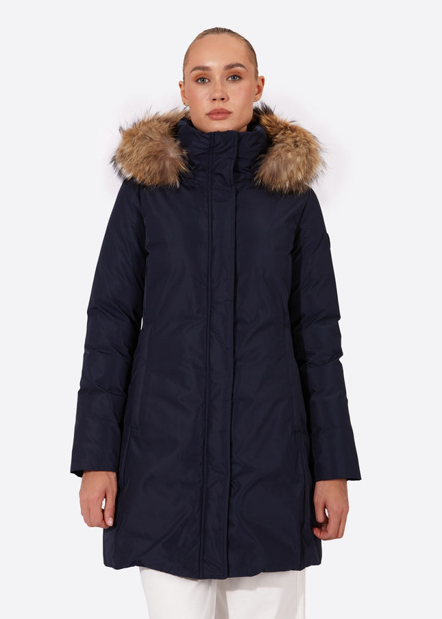 Women's parka SNOWFALL Ink Blue