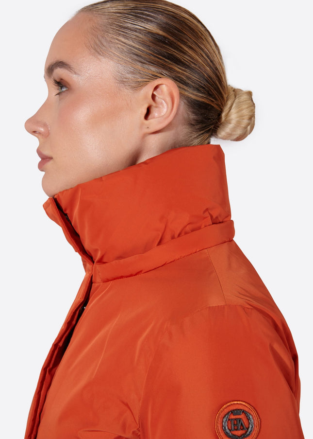 Women's parka SNOWFALL NARANJA