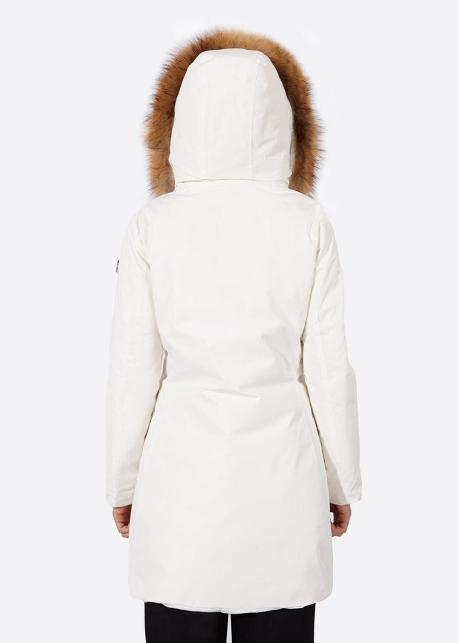 Women's parka SNOWFALL Nacre