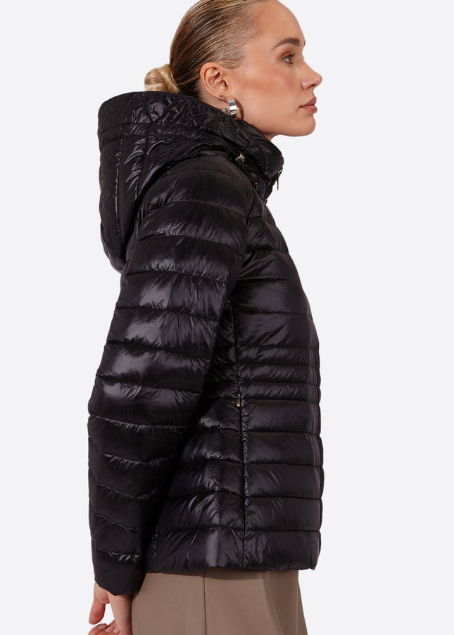 Women's short down jacket HALLEY Black