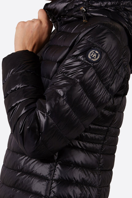 Women's short down jacket HALLEY Black