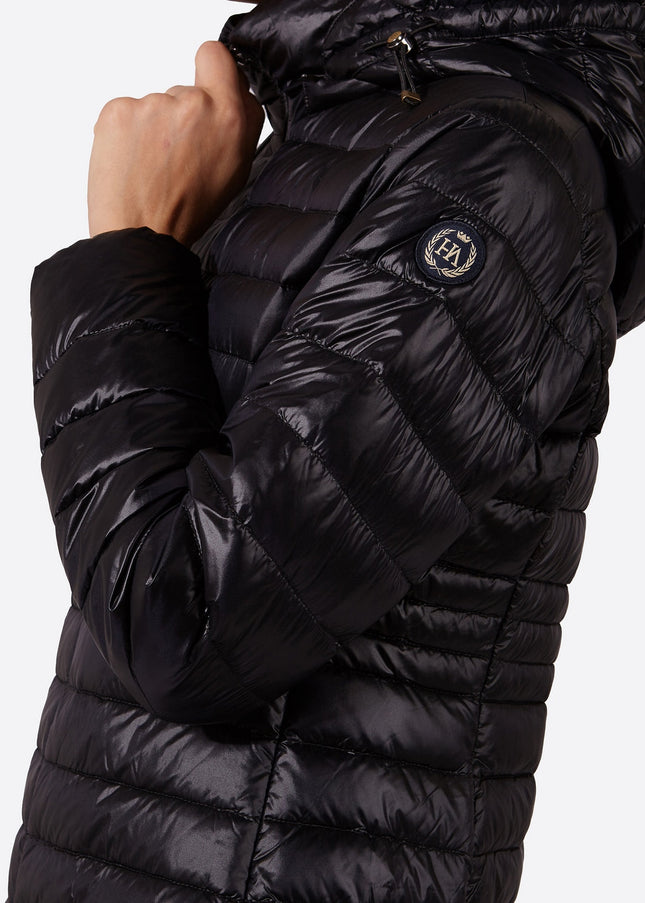 Women's short down jacket HALLEY Black