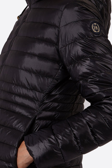 Women's short down jacket HALLEY Black