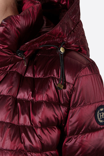 Women's short down jacket HALLEY Dark Purple