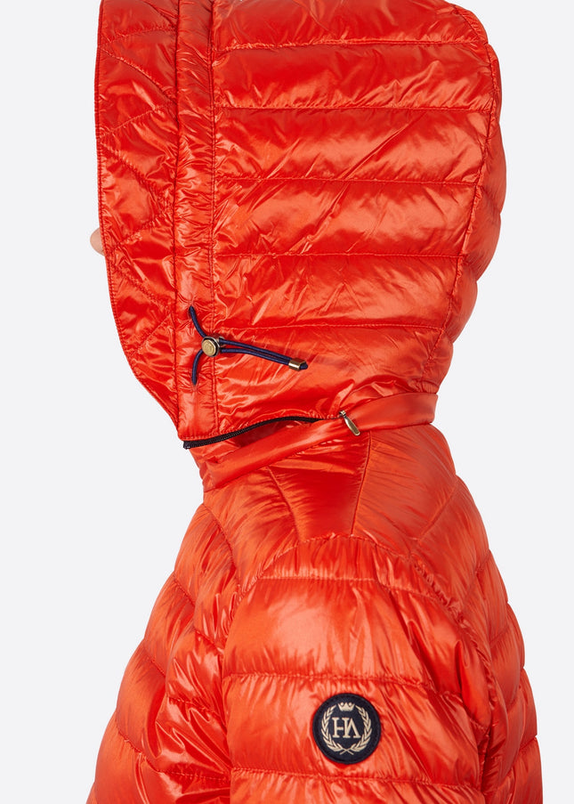 Women's short down jacket HALLEY Orange