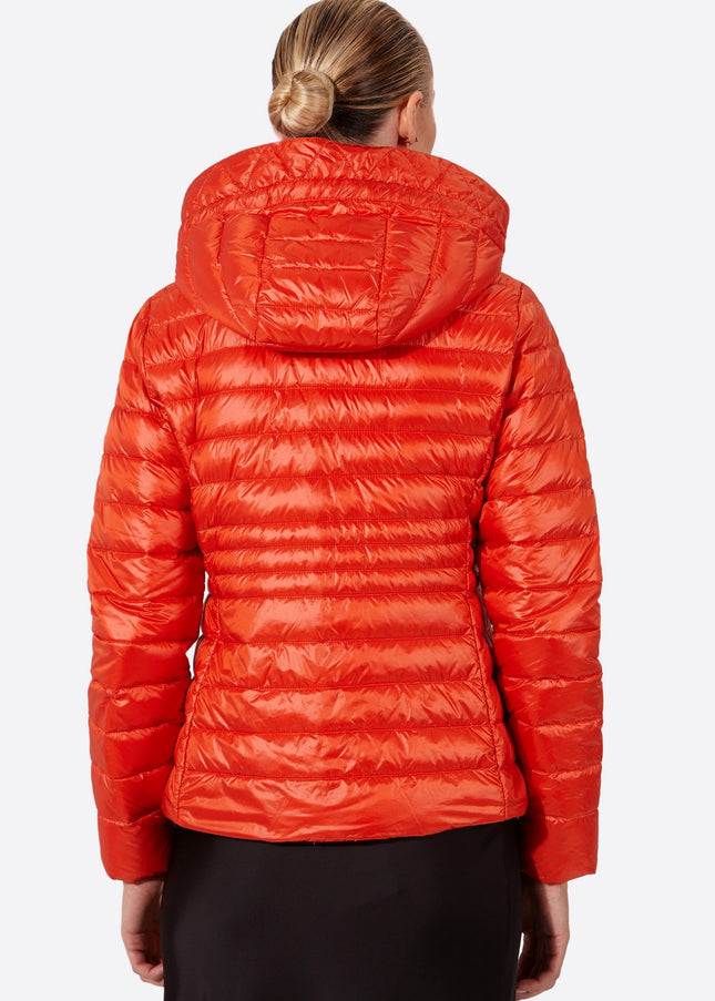 Women's short down jacket HALLEY Orange