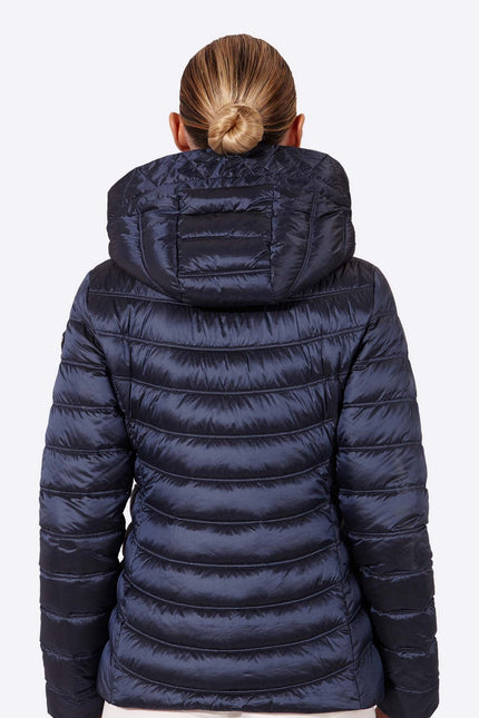 Women's short down jacket ROSALIA Navy