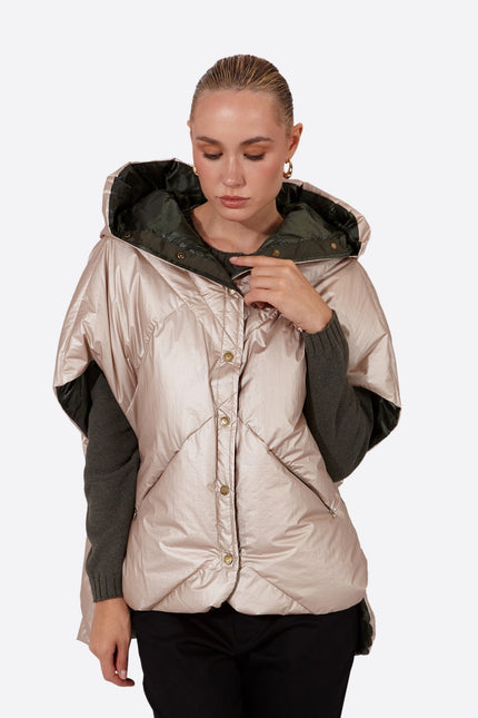 Women's water-repellent cape RYE