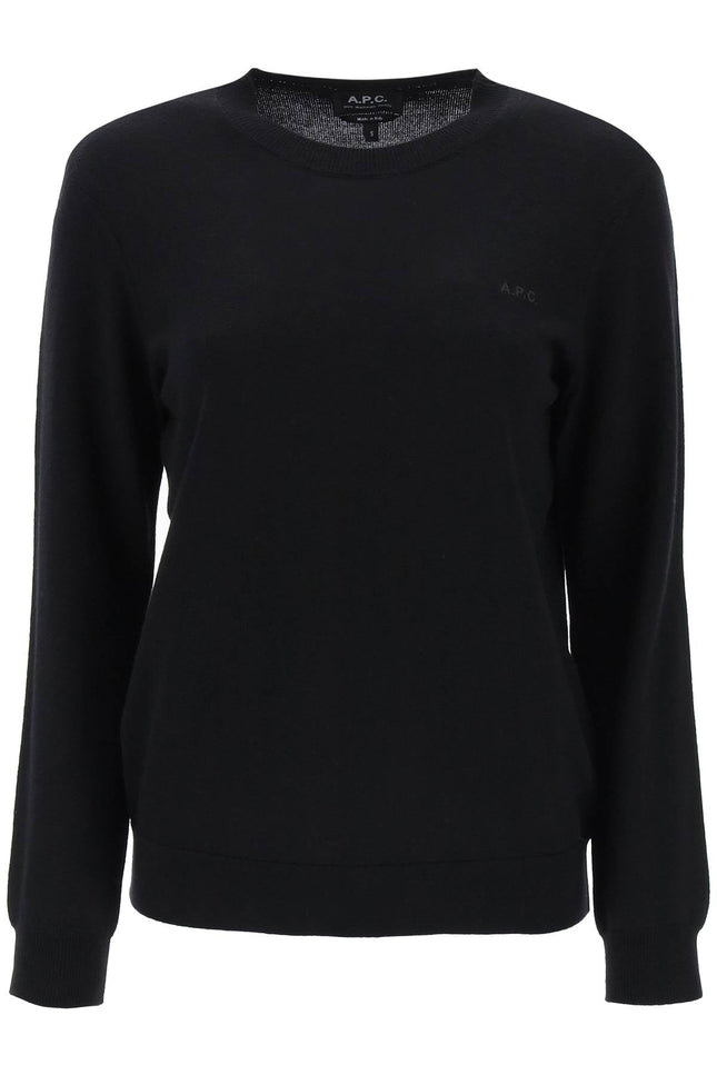 Wool Crewneck Pullover - Black