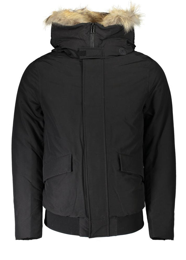 Woolrich Black Cotton Jacket