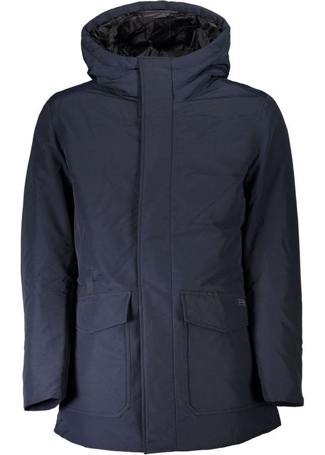 Woolrich Blue Cotton Jacket