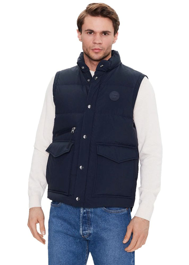 Woolrich Blue Polyester Vest