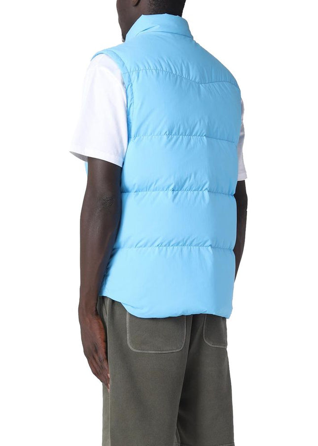 Woolrich Light Blue Polyester Vest