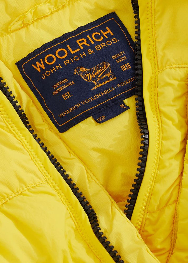 Woolrich Mens Vibrant Yellow Outdoor Jacket