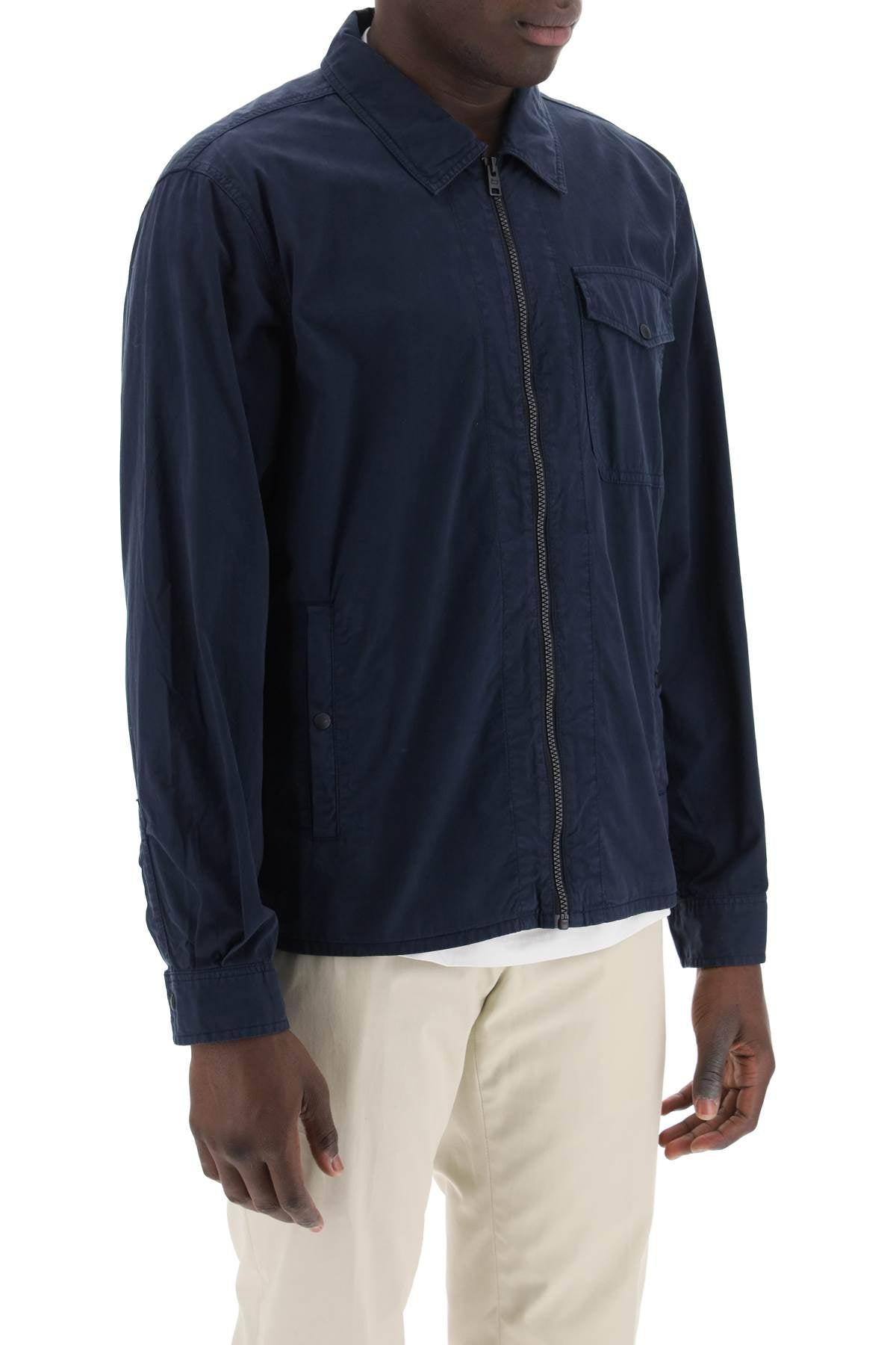 Woolrich cotton overshirt for - Blue