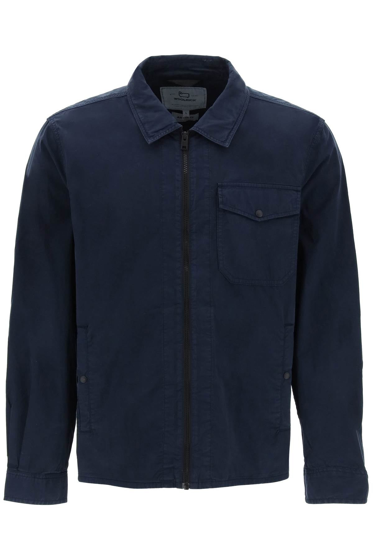 Woolrich cotton overshirt for - Blue