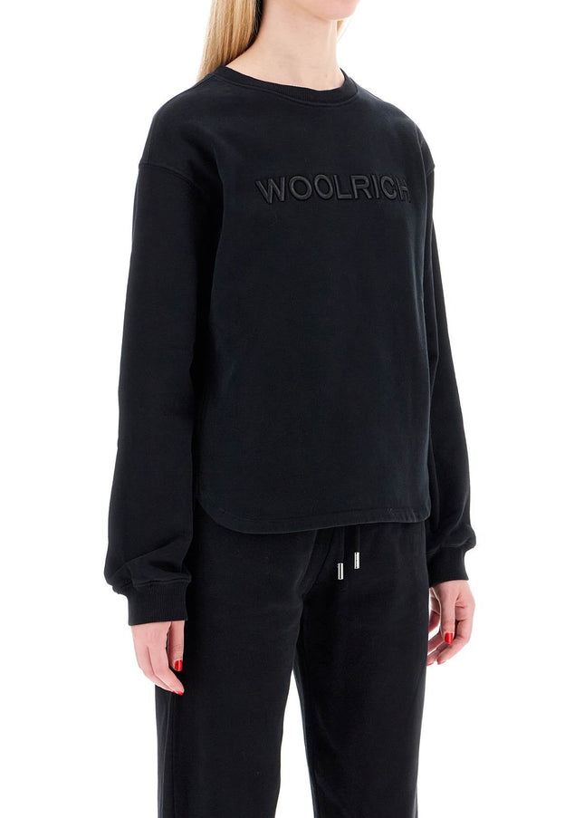 Woolrich 'embroidered logo crewneck