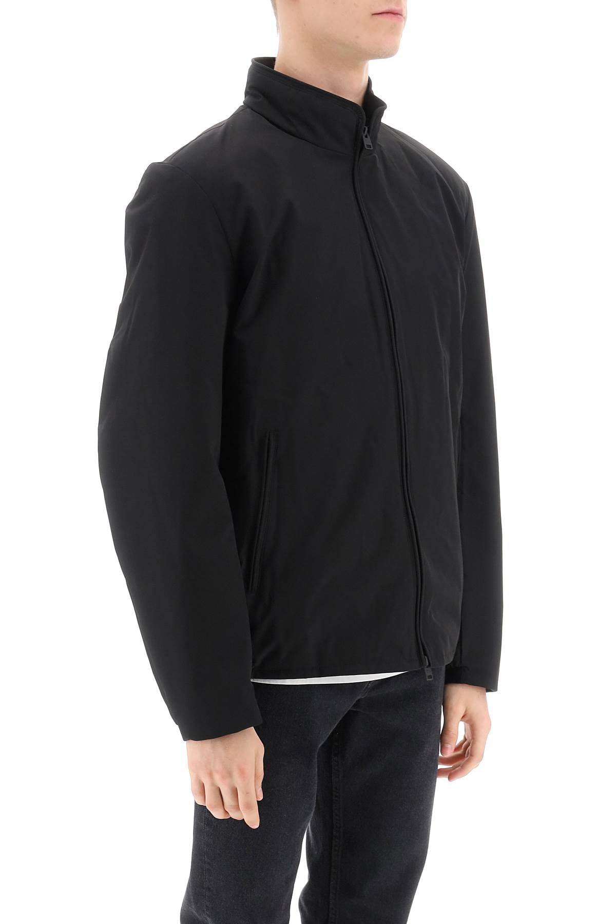 Woolrich sailing windbreaker jacket - Black