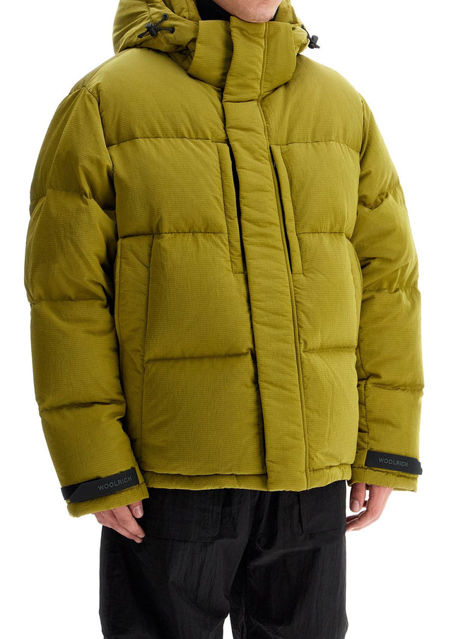 Woolrich short ripstop olmetex down